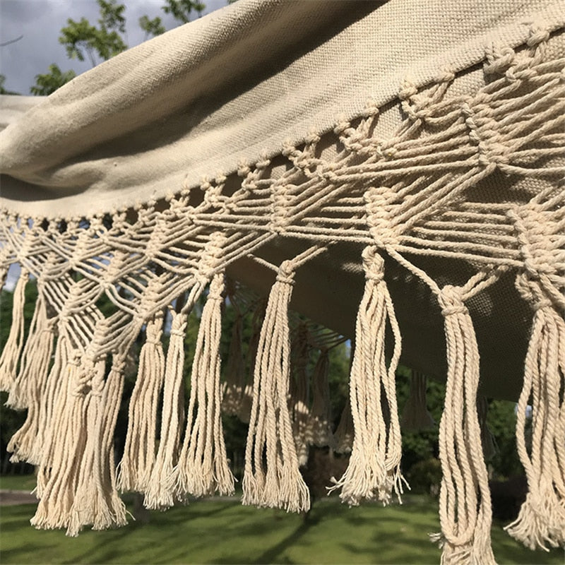 Boho hammock for two